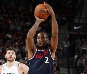 xingkong-快船官方：伦纳德因左脚踝扭伤缺席常规赛收官战